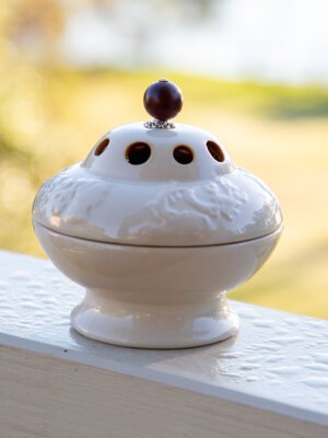 Zen Ceramic Incense Burner