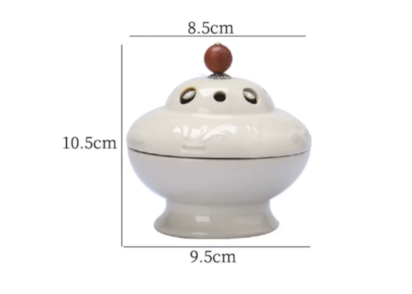 Zen Ceramic Incense Burner