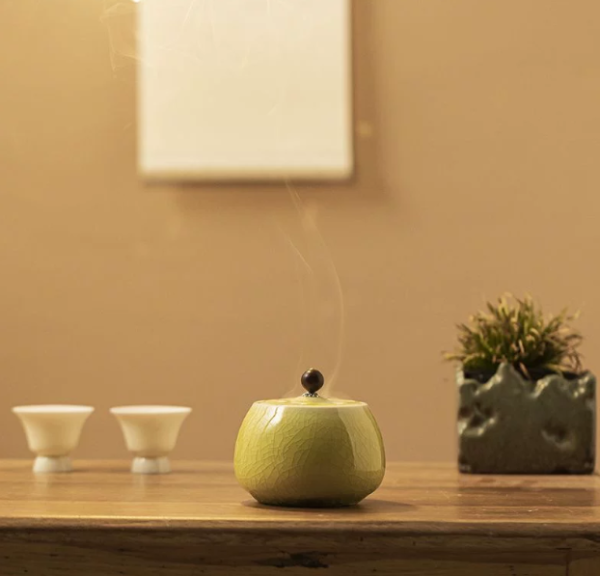 Chinese Ceramic Zen Incense Burner