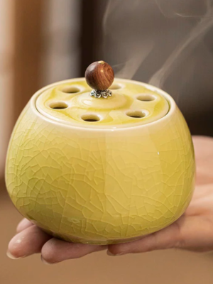 Chinese Ceramic Zen Incense Burner